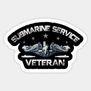 Submarine Veteran Shirt Submariner Veteran - Gift for Veterans Day 4th of July or Patriotic Memorial Day Sticker